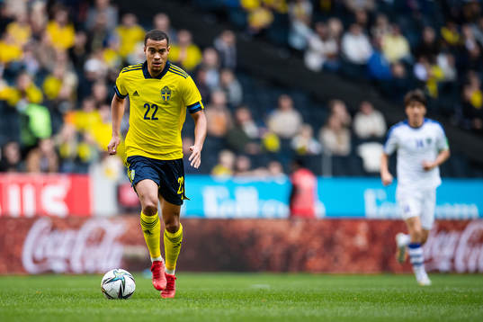 Robin Quaison of Sweden