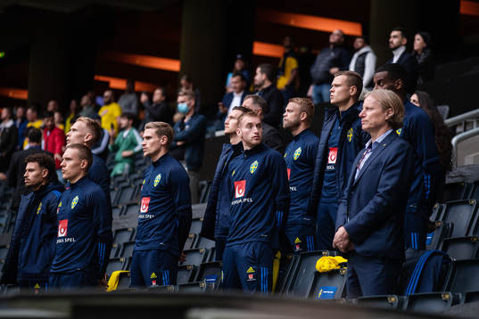 Jordan Larsson, goalkeeper Pontus Dahlberg, Ludwig