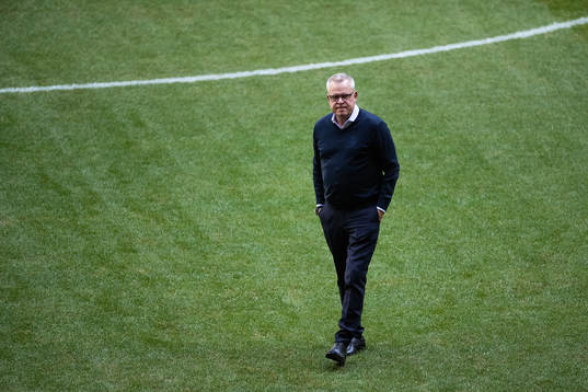 Head coach Janne Andersson of Sweden