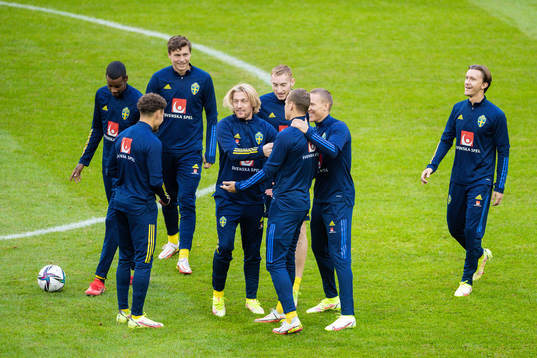 Jordan Larsson, Alexander Isak, Victor Nilsson Lindelöf,