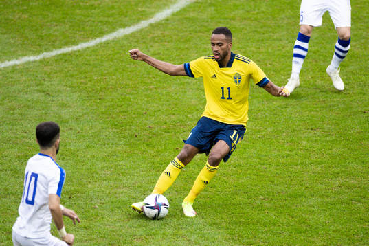 Isaac Kiese-Thelin of Sweden
