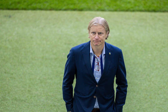 Team manager Stefan Pettersson of Sweden
