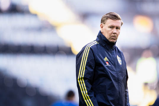 Assistant coach Peter Wettergren of Sweden