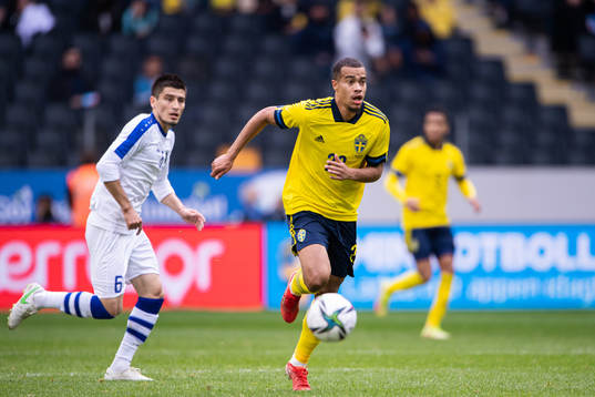 Robin Quaison of Sweden