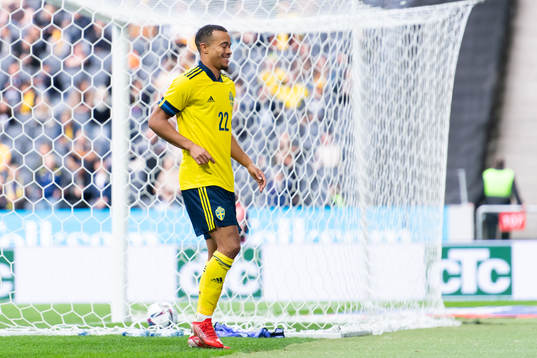 Robin Quaison of Sweden