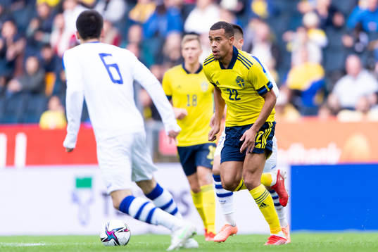 Robin Quaison of Sweden