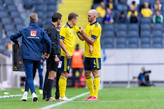 Viktor Claesson and Marcus Danielson of Sweden
