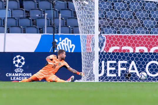 Goalkeeper Kristoffer Nordfeldt of Sweden as Eldor