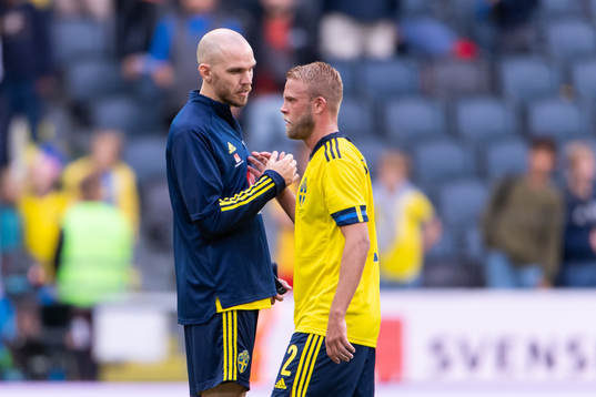 Marcus Danielson och  Daniel Sundgren of Sweden