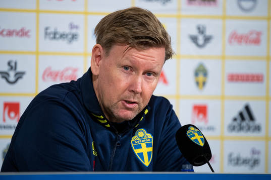 Assistant coach Peter Wettergren of the Swedish national