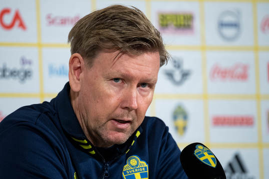 Assistant coach Peter Wettergren of the Swedish national