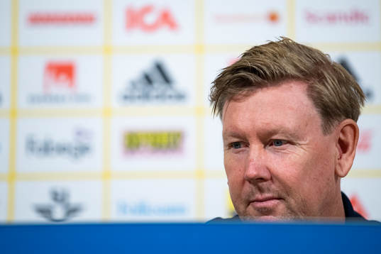 Assistant coach Peter Wettergren of the Swedish national