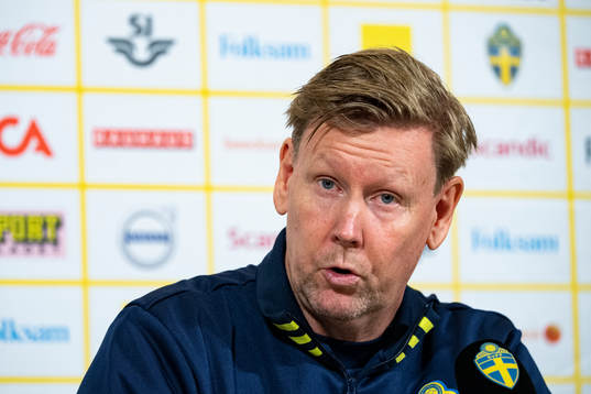 Assistant coach Peter Wettergren of the Swedish national