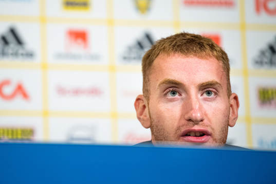 Dejan Kulusevski of the Swedish national team