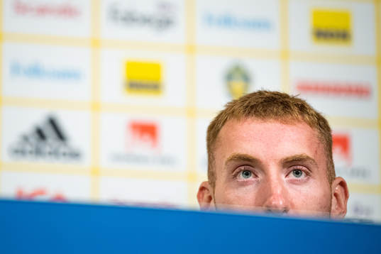 Dejan Kulusevski of the Swedish national team