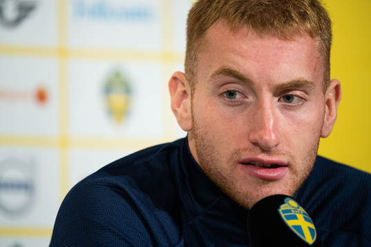 Dejan Kulusevski of the Swedish national team