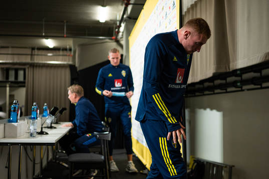 Dejan Kulusevski of the Swedish national team