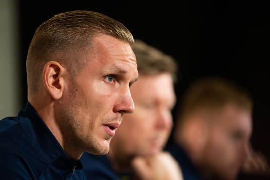Robin Olsen of the Swedish national team