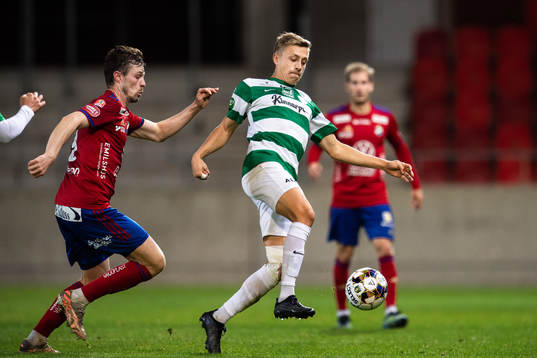 Östers Nicolas Mortensen och Västerås Simon Gefvert