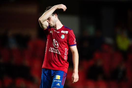 Östers Nicolas Mortensen deppar