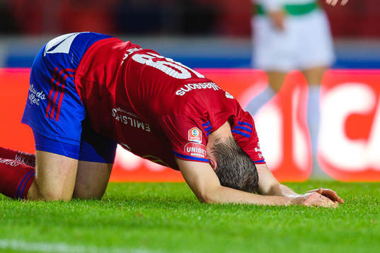 Östers Nicolas Mortensen deppar