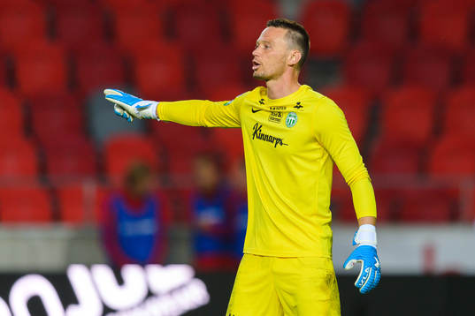 Västerås målvakt Anton Fagerström