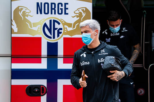 Mathias Normann of the Norwegian national football team