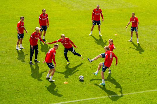 Patrick Berg, Morten Thorsby, Stefan Strandberg, Marcus