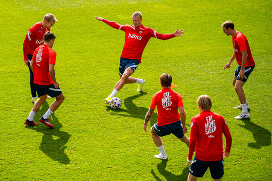 Erling Braut Haaland of the Norwegian national football team