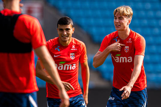 Kristian Thorstvedt of the Norwegian national football team