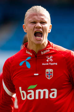 Erling Braut Haaland of the Norwegian national football