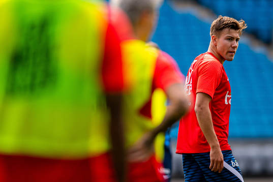 Fredrik André Bjørkan of the Norwegian national football