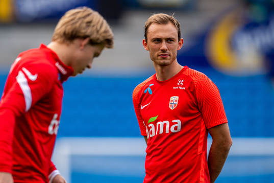 Fredrik Aursnes of the Norwegian national football team