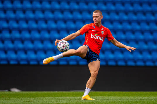 Julian Ryerson of the Norwegian national football team