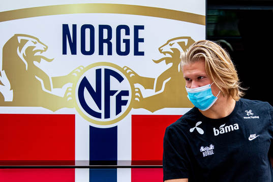 Erling Braut Haaland of the Norwegian national football
