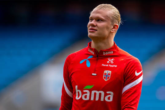 Erling Braut Haaland of the Norwegian national football team