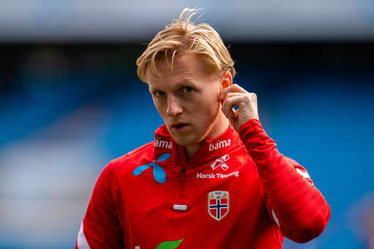 Mats Møller Dæhli of the Norwegian national football team