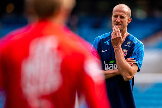 Brede Hangeland, player manager of the Norwegian national