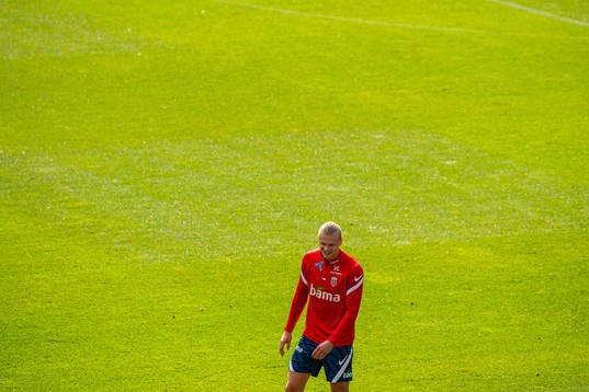 Erling Braut Haaland of the Norwegian national football team