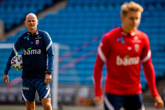 Ståle Solbakken, head coach of the Norwegian national