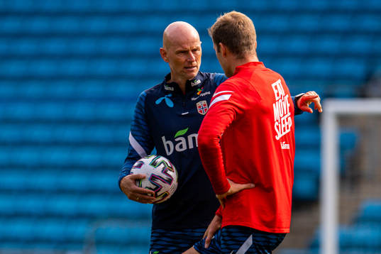 Ståle Solbakken, head coach of the Norwegian national
