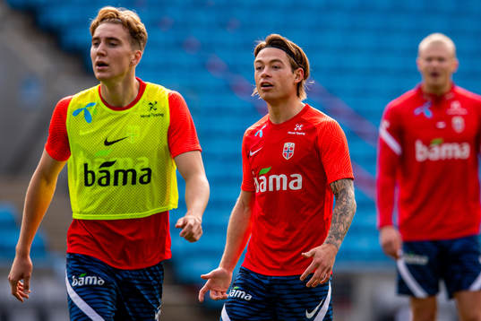 Patrick Berg of the Norwegian national football team