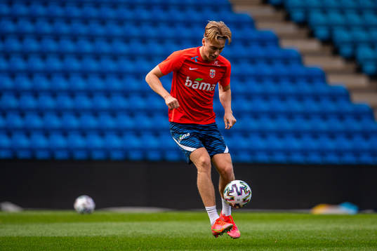 Kristian Thorstvedt of the Norwegian national football team