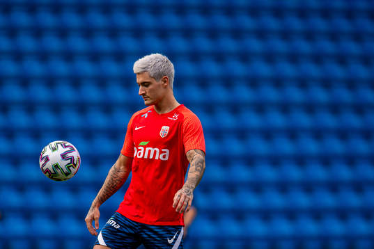 Mathias Normann of the Norwegian national football team