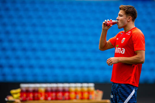 Fredrik André Bjørkan of the Norwegian national football