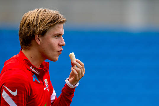 Jens Petter Hauge of the Norwegian national football team