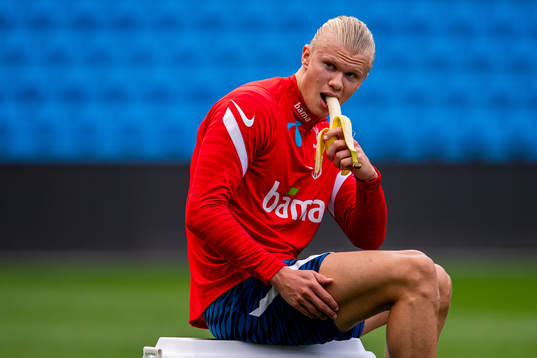 Erling Braut Haaland of the Norwegian national football team
