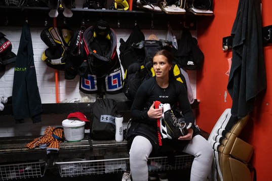 Ishockeymålvakten Sofia Reideborn, Göteborg HC