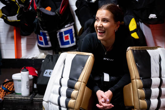 Ishockeymålvakten Sofia Reideborn, Göteborg HC