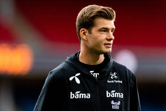 Alexander Sørloth of Norway